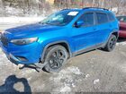 2020 Jeep Cherokee Altitude Fwd Blue vin: 1C4PJLLB0LD610567