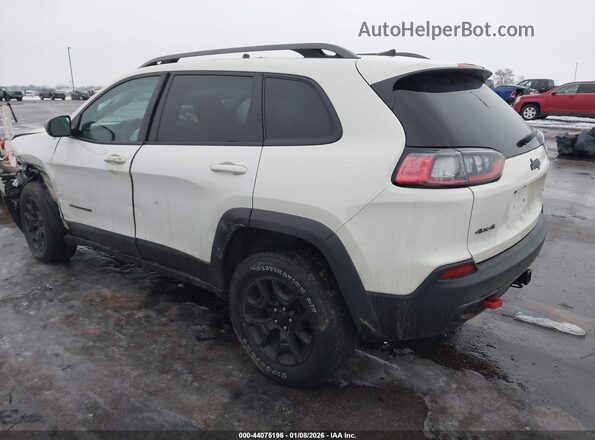 1C4PJMBNXKD246545 2019 JEEP CHEROKEE White Trasero izquierdo