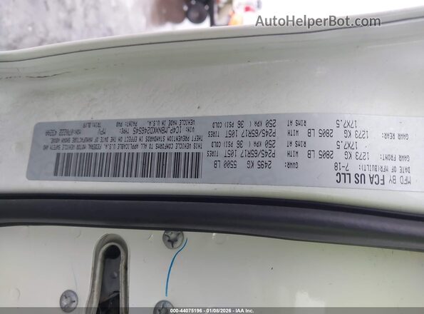 1C4PJMBNXKD246545 2019 JEEP CHEROKEE White Vista del compartimento del motor