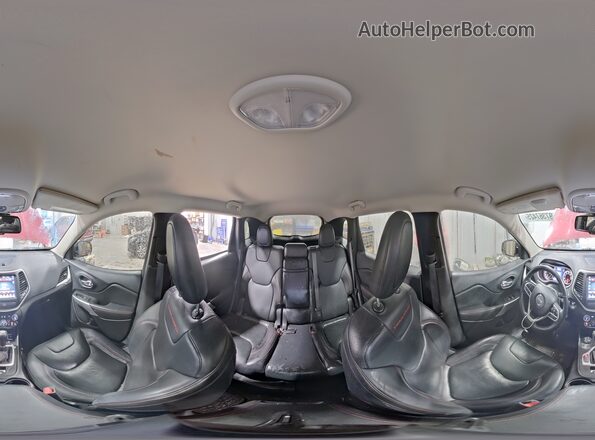 1C4PJMBS9HD220792 2017 JEEP CHEROKEE Красный Панорамный вид салона 360°