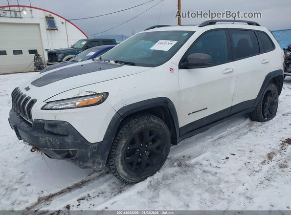 1C4PJMBSXHW639948 2017 JEEP CHEROKEE White Front left