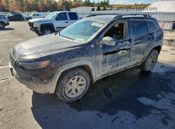 1C4PJMBX1MD232859 2021 JEEP CHEROKEE Purple Przód lewy