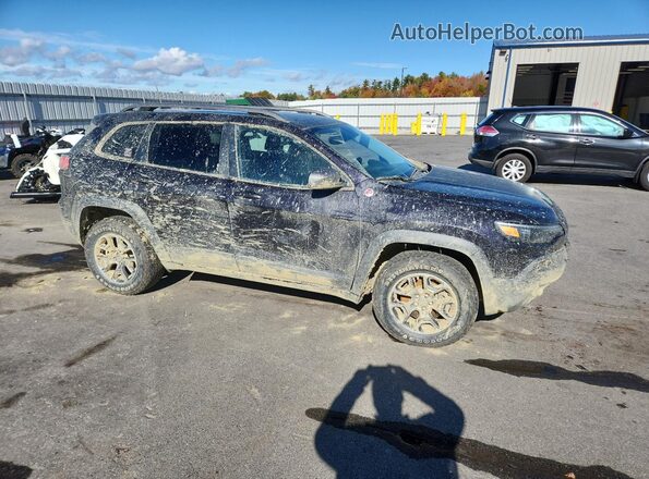 1C4PJMBX1MD232859 2021 JEEP CHEROKEE Purple Przód prawy