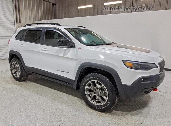 1C4PJMBX7ND553645 2022 JEEP CHEROKEE Белый Передняя правая четверть