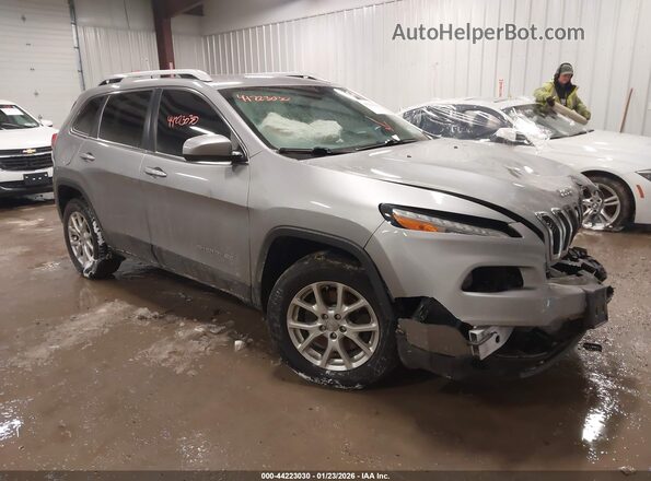 1C4PJMCB1GW117433 2016 JEEP CHEROKEE Серый Передняя правая четверть