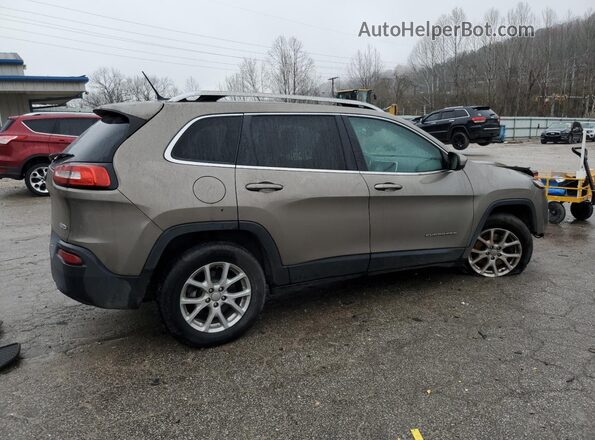 1C4PJMCB2GW359227 2016 JEEP CHEROKEE Желто-коричневый Задняя правая четверть