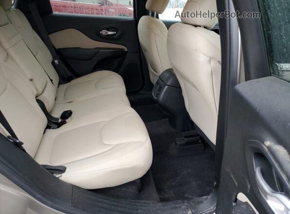 1C4PJMCB2GW359227 2016 JEEP CHEROKEE Желто-коричневый Вид задней части салона