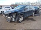 2016 Jeep Cherokee Latitude Черный vin: 1C4PJMCB5GW255914