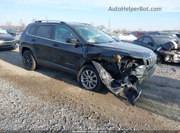 1C4PJMCB9KD334927 2019 JEEP CHEROKEE Black Przód prawy