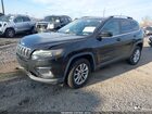 2019 Jeep Cherokee Latitude 4x4 Black vin: 1C4PJMCB9KD334927
