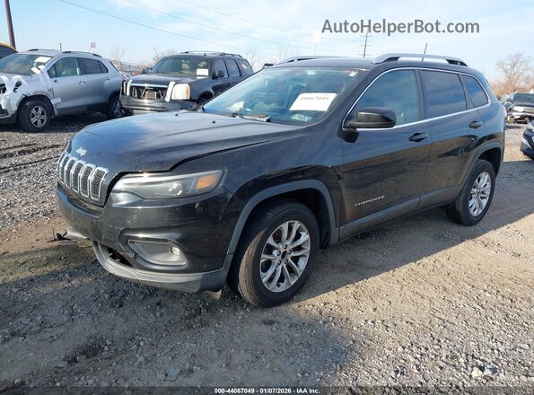 1C4PJMCB9KD334927 2019 JEEP CHEROKEE Black Przód lewy