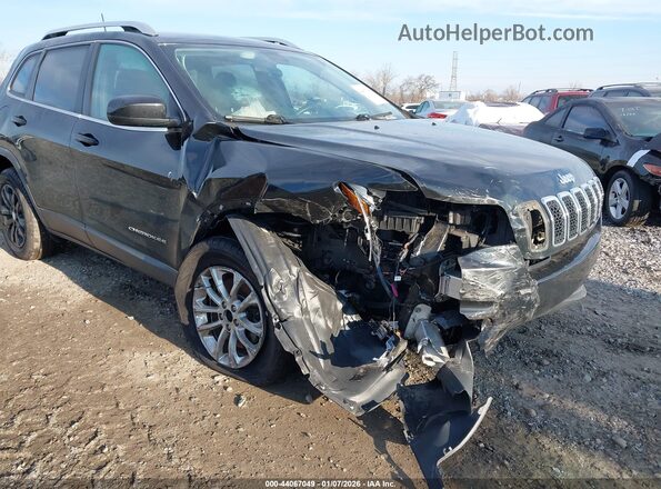 1C4PJMCB9KD334927 2019 JEEP CHEROKEE Black Widok z przodu