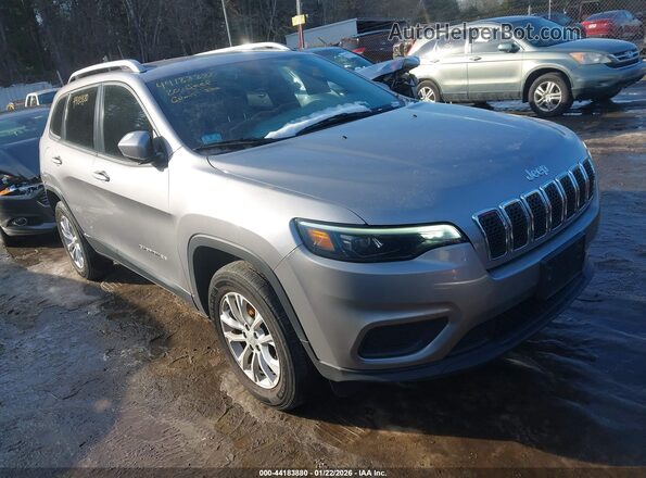 1C4PJMCBXLD616995 2020 JEEP CHEROKEE Серебряный Передняя правая четверть