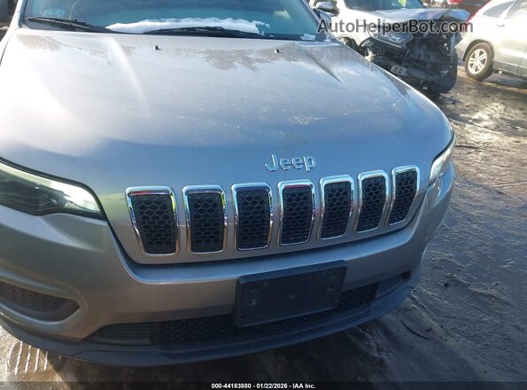 1C4PJMCBXLD616995 2020 JEEP CHEROKEE Серебряный Вид спереди