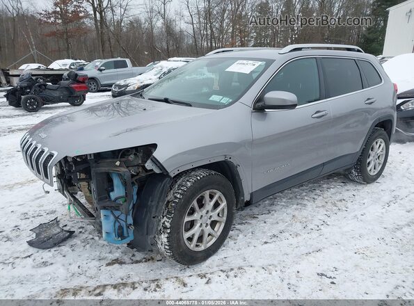 1C4PJMCS1HD213804 2017 JEEP CHEROKEE Silver Front left