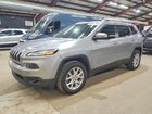 2017 Jeep Cherokee Latitude Серебряный vin: 1C4PJMCS1HW545052