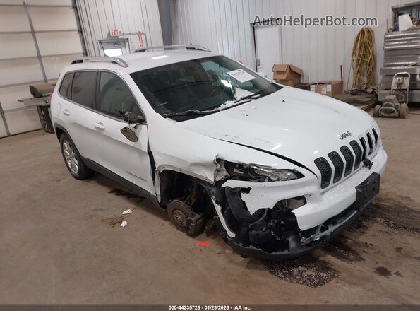 1C4PJMDS0GW361086 2016 JEEP CHEROKEE Белый Передняя правая четверть