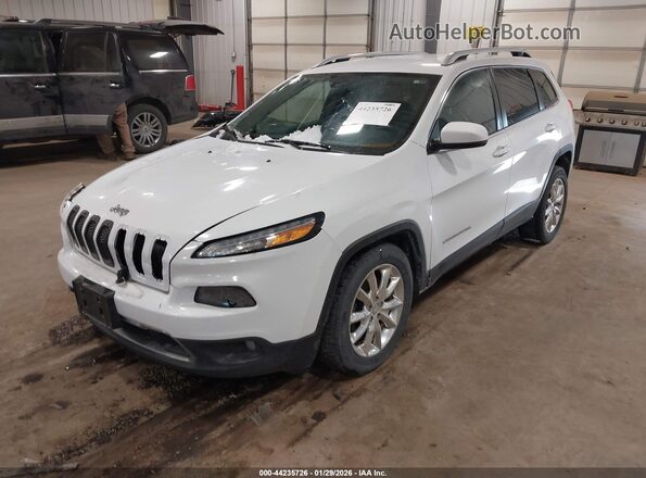 1C4PJMDS0GW361086 2016 JEEP CHEROKEE Белый Передняя левая четверть