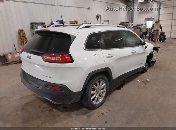 1C4PJMDS0GW361086 2016 JEEP CHEROKEE Белый Задняя правая четверть