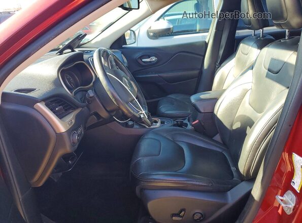 1C4PJMDS5GW204301 2016 JEEP CHEROKEE Красный Вид салона спереди