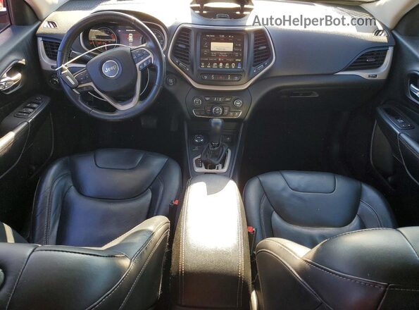 1C4PJMDS5GW204301 2016 JEEP CHEROKEE Красный Вид панели приборов