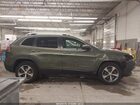 2019 Jeep Cherokee Limited 4x4 Зеленый vin: 1C4PJMDX4KD442477