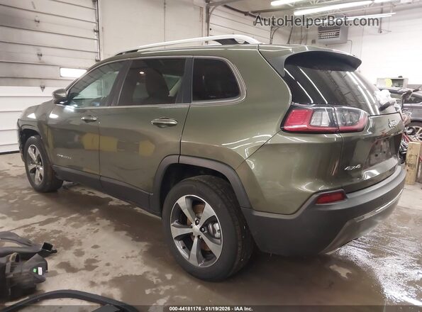 1C4PJMDX4KD442477 2019 JEEP CHEROKEE Зеленый Задняя левая четверть