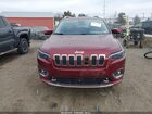 2019 Jeep Cherokee Overland 4x4 Темно-бордовый vin: 1C4PJMJN4KD299663