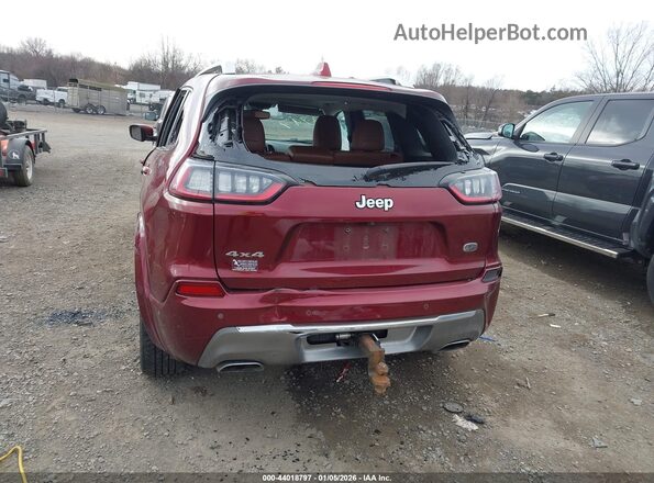 1C4PJMJN4KD299663 2019 JEEP CHEROKEE Темно-бордовый 