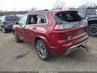 2019 Jeep Cherokee Overland 4x4 Темно-бордовый vin: 1C4PJMJN4KD299663