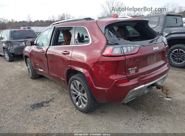 1C4PJMJN4KD299663 2019 JEEP CHEROKEE Темно-бордовый Задняя левая четверть