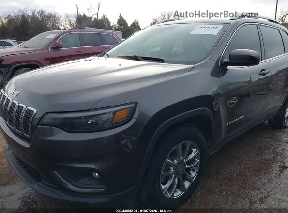 1C4PJMLB0LD590553 2020 JEEP CHEROKEE Gray Front view