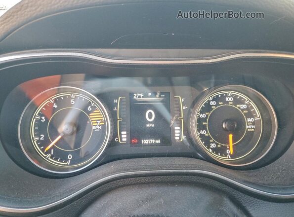 1C4PJMLB1LD584888 2020 JEEP CHEROKEE Белый Вид щитка приборов