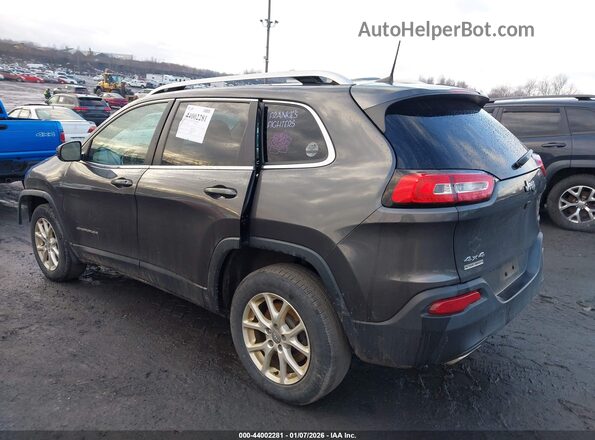1C4PJMLX9JD508523 2018 JEEP CHEROKEE Серый Задняя левая четверть