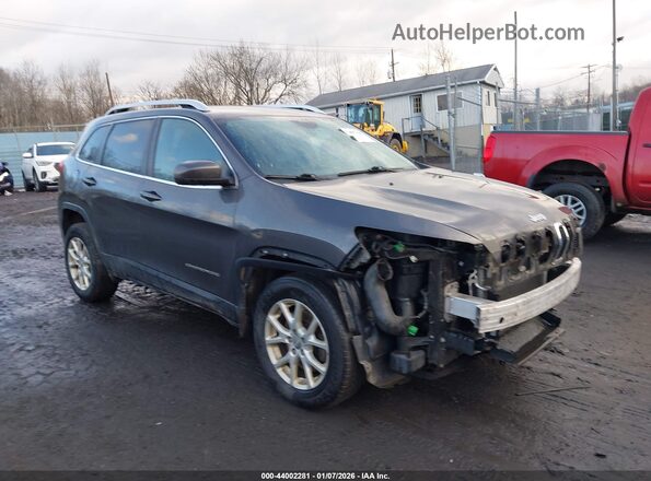 1C4PJMLX9JD508523 2018 JEEP CHEROKEE Серый Передняя правая четверть