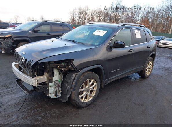 1C4PJMLX9JD508523 2018 JEEP CHEROKEE Серый Передняя левая четверть