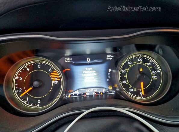 1C4PJMMB2PD111022 2023 JEEP CHEROKEE Gray Вид щитка приладів