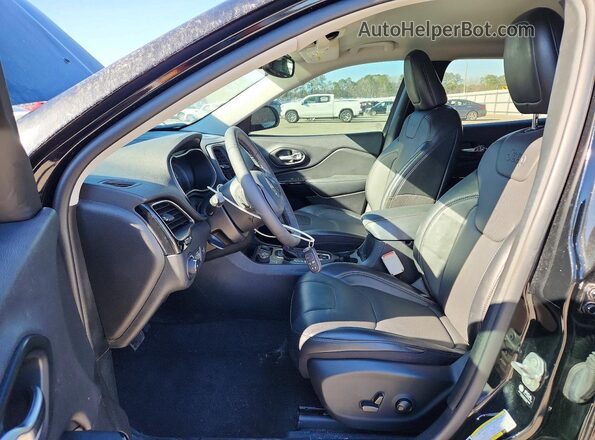 1C4PJMMB2PD111845 2023 JEEP CHEROKEE Black Front interior view