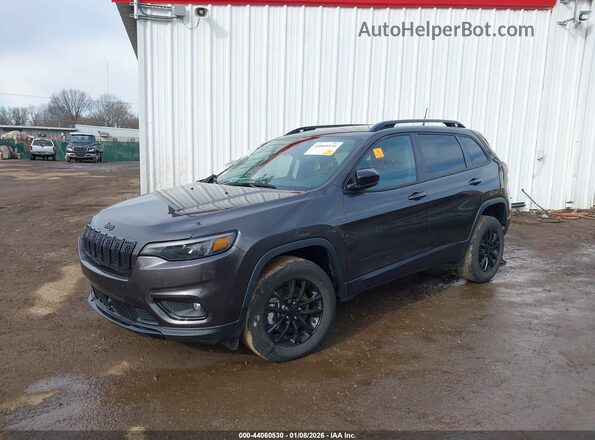 1C4PJMMB5PD101407 2023 JEEP CHEROKEE Gray წინა მარცხენა ხედი სამი მეოთხედიდან