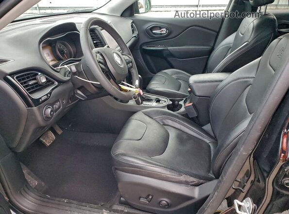 1C4PJMMB5PD101777 2023 JEEP CHEROKEE Black Front interior view