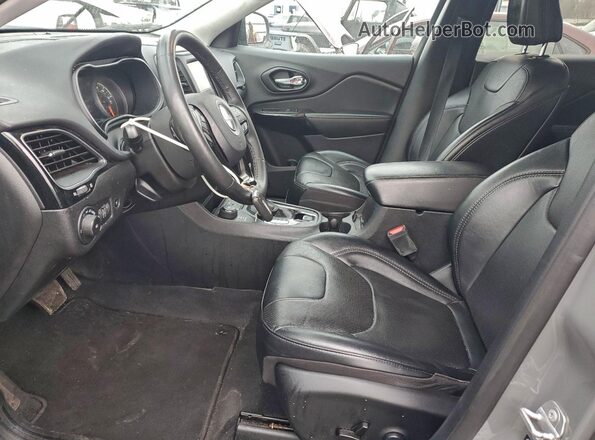 1C4PJMMB7PD102249 2023 JEEP CHEROKEE Gray Widok wnętrza z przodu
