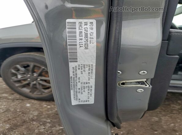 1C4PJMMB7PD102249 2023 JEEP CHEROKEE Gray Widok naklejki z numerem VIN