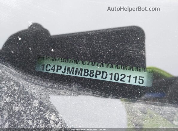1C4PJMMB8PD102115 2023 JEEP CHEROKEE Blue Engine compartment view