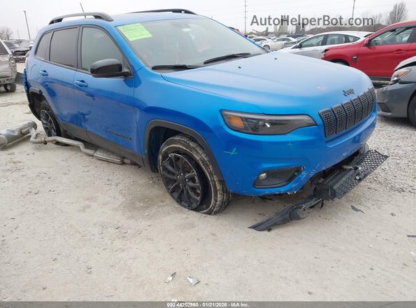 1C4PJMMB8PD102115 2023 JEEP CHEROKEE Blue Front right