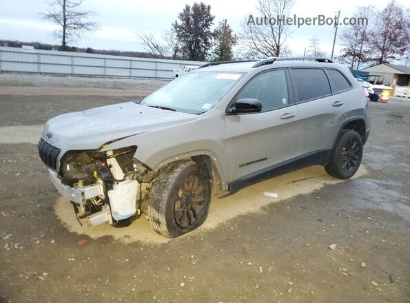 1C4PJMMB9PD114905 2023 JEEP CHEROKEE Gray Vista tres cuartos delantera izquierda