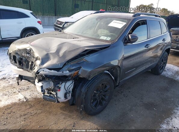 1C4PJMMN3ND514059 2022 JEEP CHEROKEE Серый Передняя левая четверть