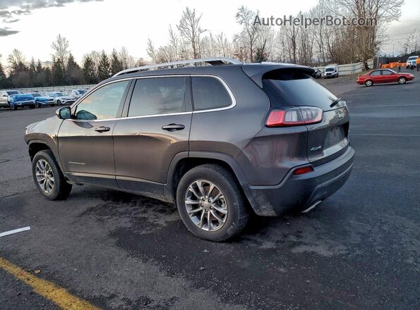 1C4PJMMX0MD142597 2021 JEEP CHEROKEE Серый Задняя левая четверть