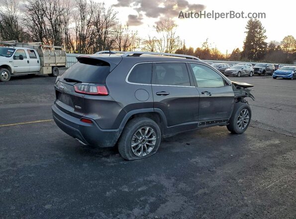 1C4PJMMX0MD142597 2021 JEEP CHEROKEE Серый Задняя правая четверть