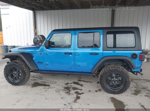 1C4PJXDN4TW153251 2026 JEEP WRANGLER Синий Панорамный вид салона 360°