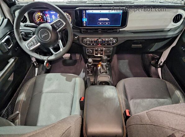 1C4PJXEG1SW633522 2025 JEEP WRANGLER White Вид панелі приладів